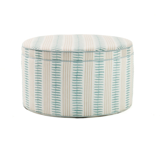 36" Custom Round Ottoman / Coffee Table