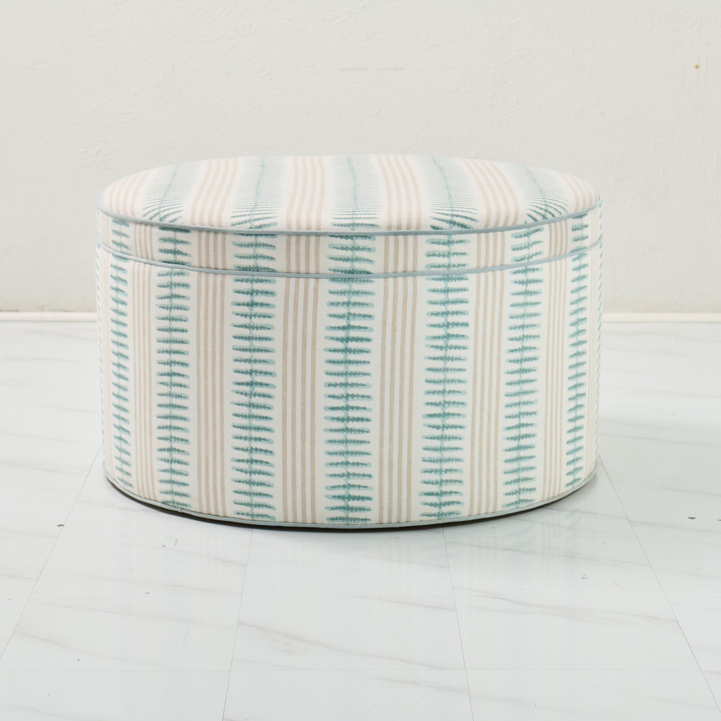 36" Custom Round Ottoman / Coffee Table