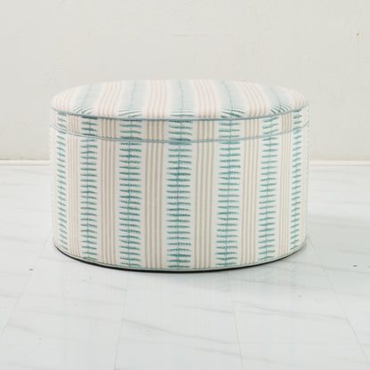 36" Custom Round Ottoman / Coffee Table