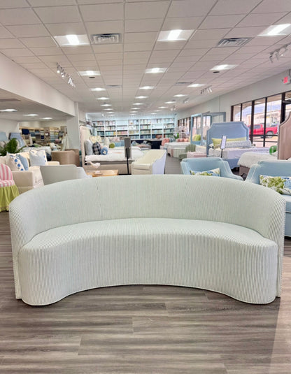 Luxe Sofa in Pierre Frey Upholstery Linen Fabric – Custom Built, In Stock