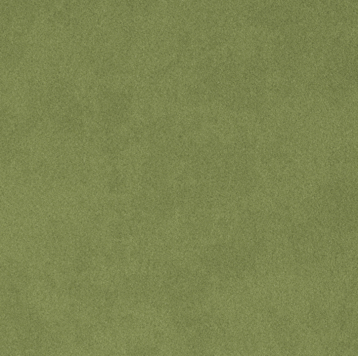 The Martha King Bed - Upholstered Legs - Forest Green Performance Velvet Fabric - White Trim