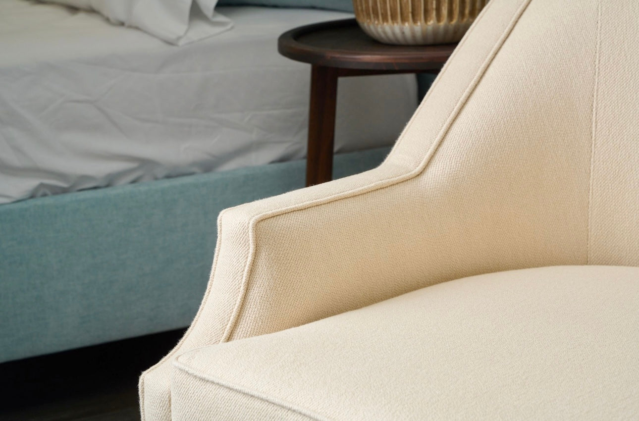 Custom swivel chair