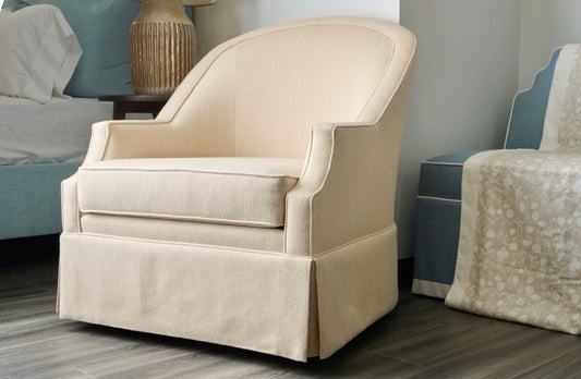 Custom swivel chair