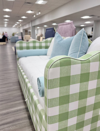 Scalloped Twin Trundle Daybed.