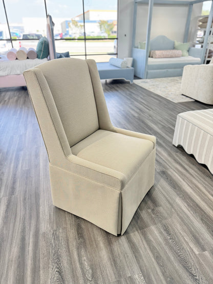 Custom Skirted Chairs
