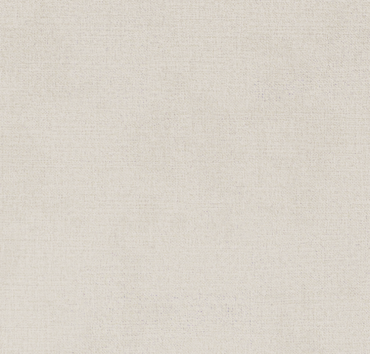 The Lilliane King Bed - Scalloped Legs - Oatmeal Woven Fabric - White Trim