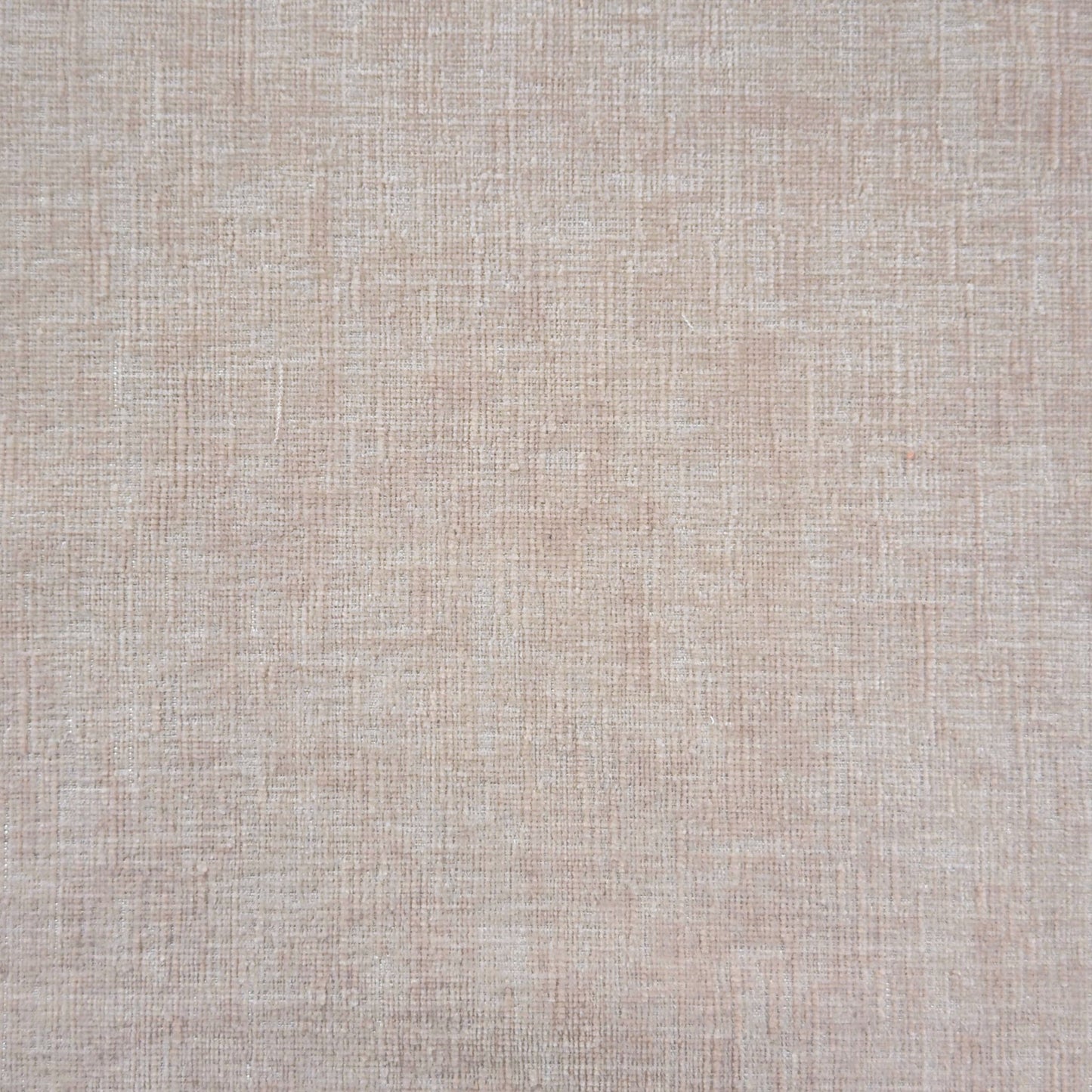 60" H Queen Upholstered Platform Bed - Scalloped Legs - Pale Pink Chenille Fabric with White Trim