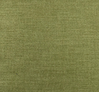 65" H Twin Headboard in Light Pink Gingham Fabric - Green Trim