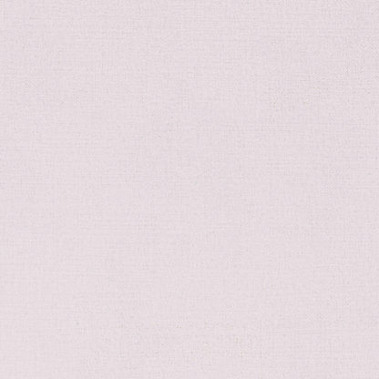 The Addison Queen Bed - Scalloped Legs - Powder Pink Woven Fabric - White Trim