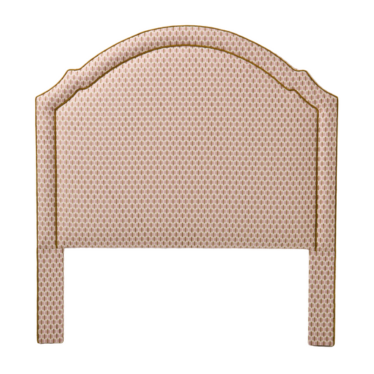 65” H Queen Headboard in Orchid Jacquard / Chenille Fabric