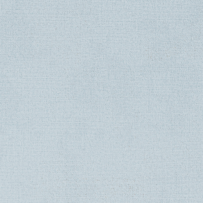 65”H Queen Platform Upholstered Bed - Sky Blue Woven Fabric - Navy Trim