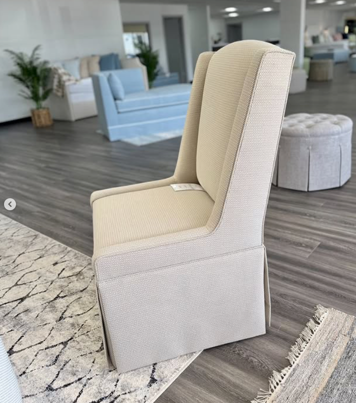 Custom Skirted Chairs