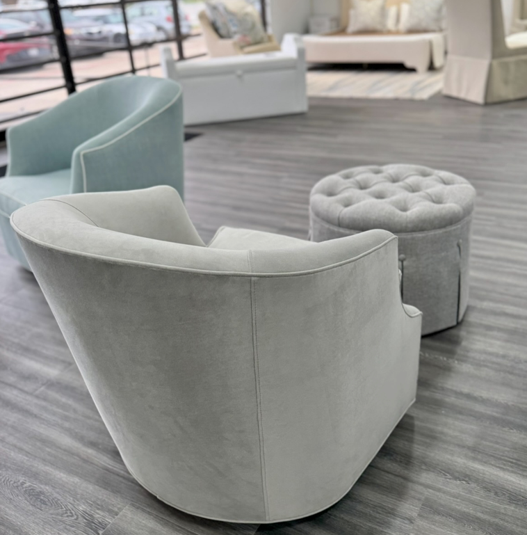 Custom Swivel Chair
