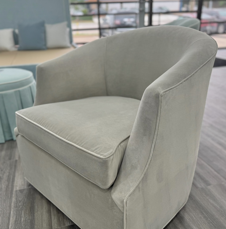 Custom Swivel Chair