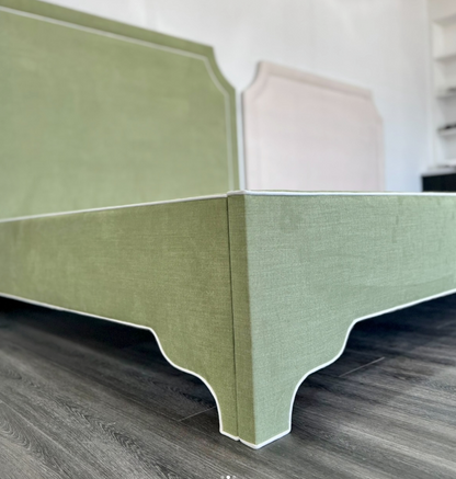 65”H King platform bed