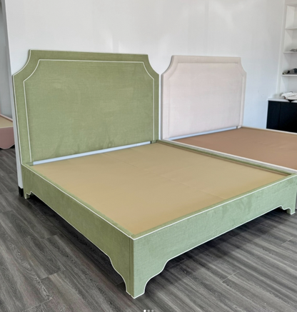 65”H King platform bed