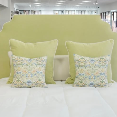 24”x24” Throw Pillow ( Set of 2) - Pear Green - Custom Upholstered Accent Pillows