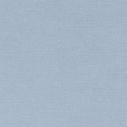 The Grace King Platform Bed - Scalloped Legs - Performance Ashley Blue Chenille Fabric - White Trim