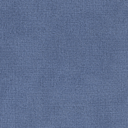 The Martha King Headboard - Performance Velvet Fabric in Navy - White Trim