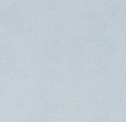 The Addison King Headboard - Sky Blue Woven Fabric - Ocean Blue Trim