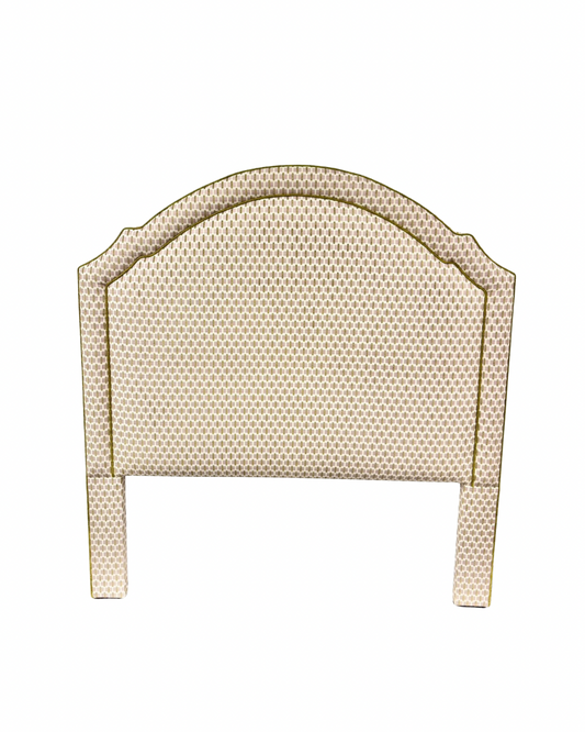 65” H Queen Headboard in Orchid Jacquard / Chenille Fabric