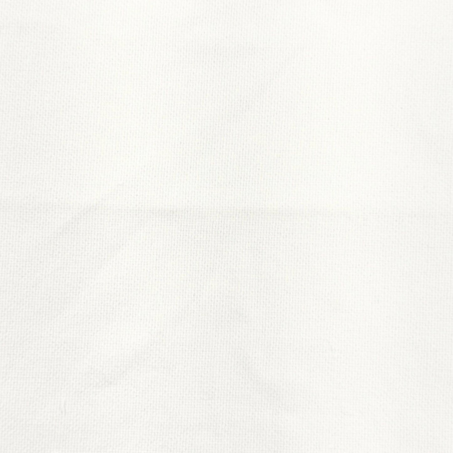 65" H Twin Headboard in White Linen - Blue Gingham Trim
