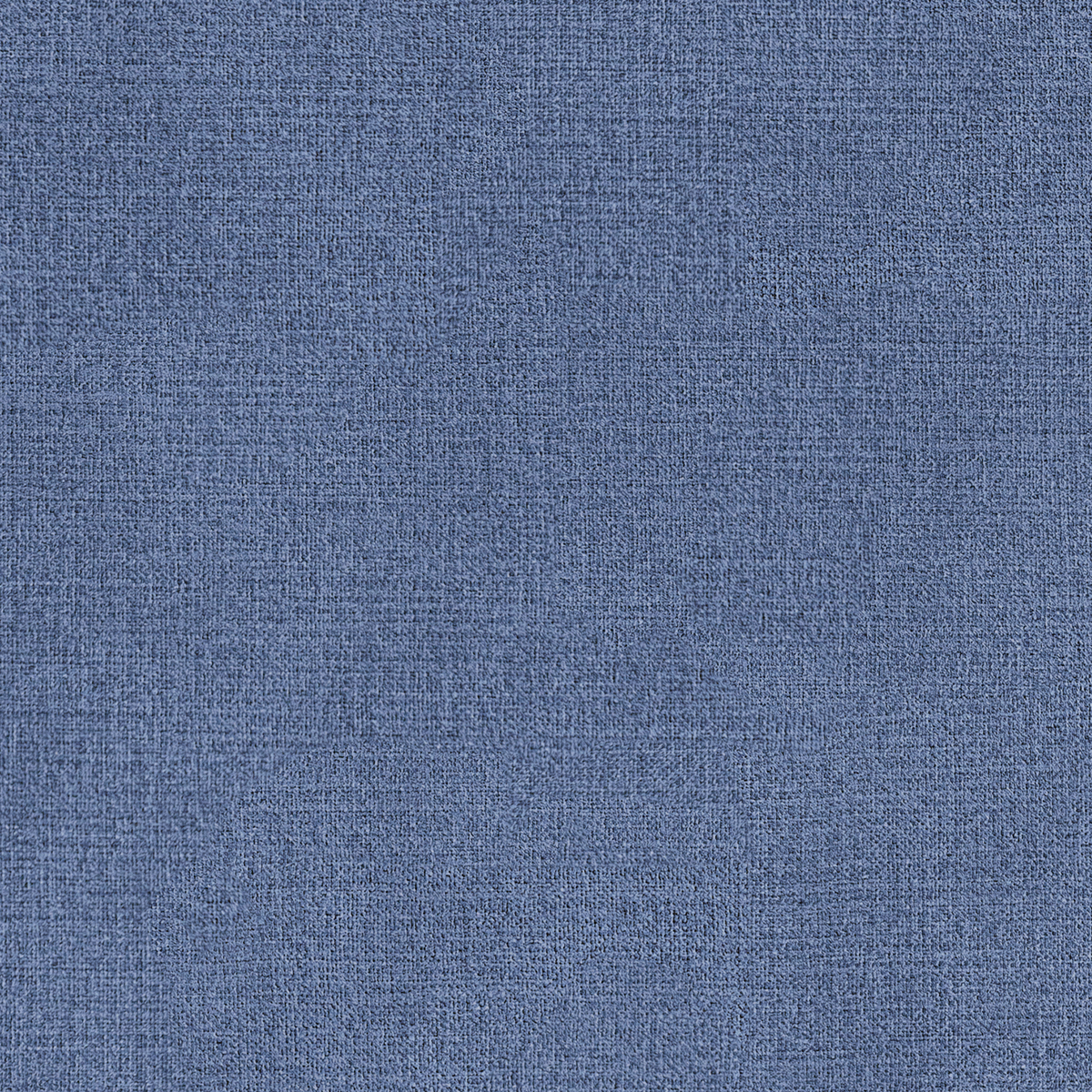 The Addison King Bed - Scalloped Legs - Navy Woven Fabric - White Trim